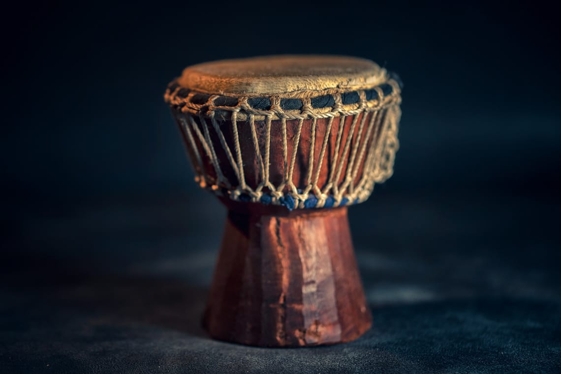 What does a talking drum symbolize? (ngoma)